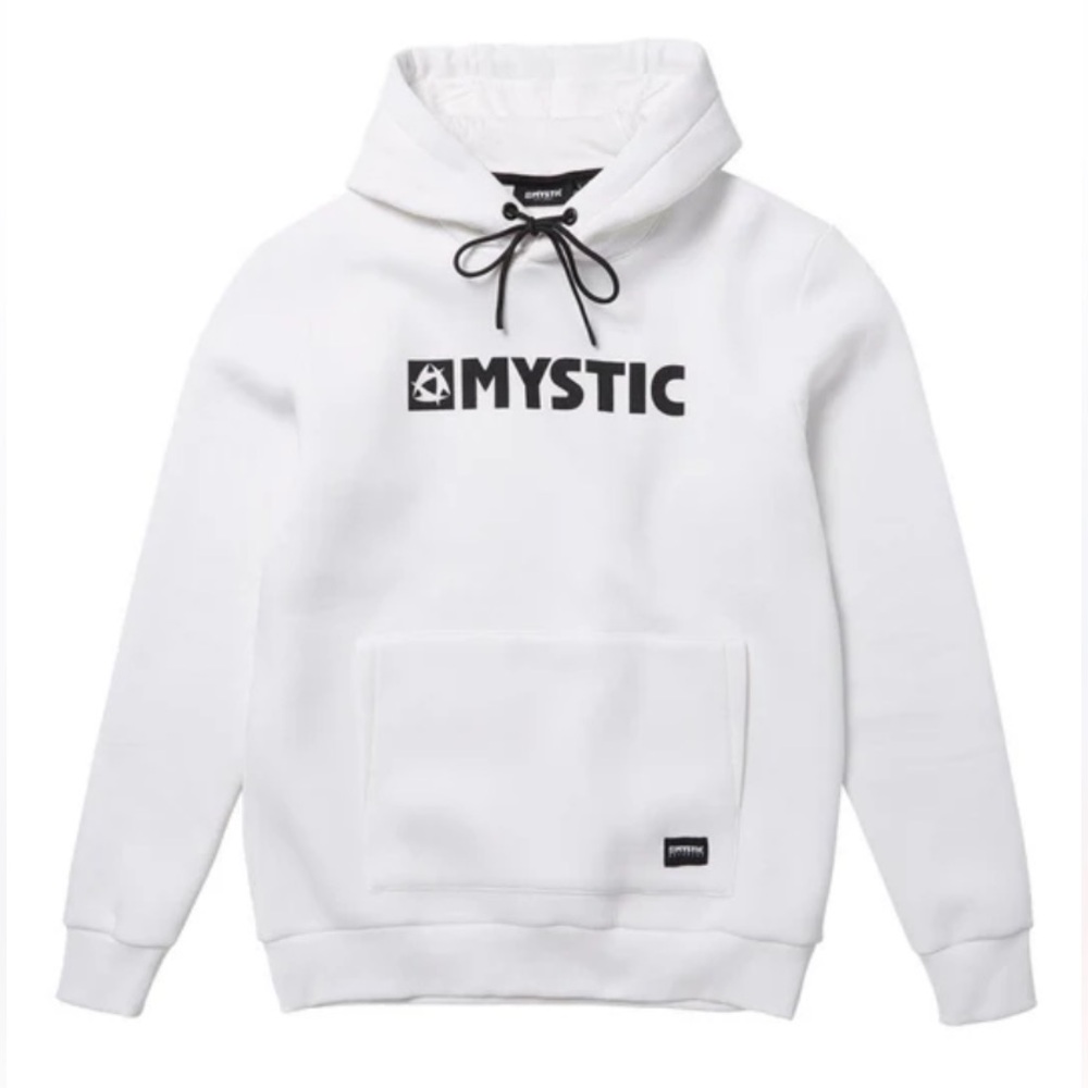 Mystic White Graphic Hoodie – Streetwear Y2K Skater Pullover